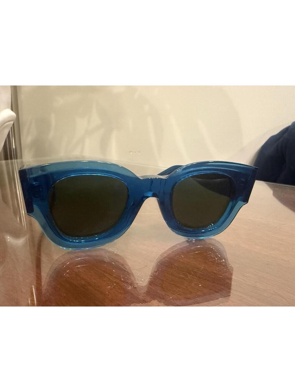 Celine Cat Eyes Sunglasses CL41447/S MR8 Petrol Petra Cats Eyes Sunglasses - Picture 3 of 8